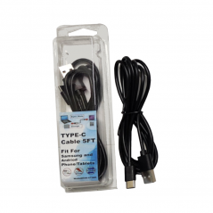 USB AM to Type-C Cable 5FT Black 12/48