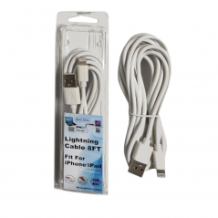 USB Lighting Cable 8FT White 12/48